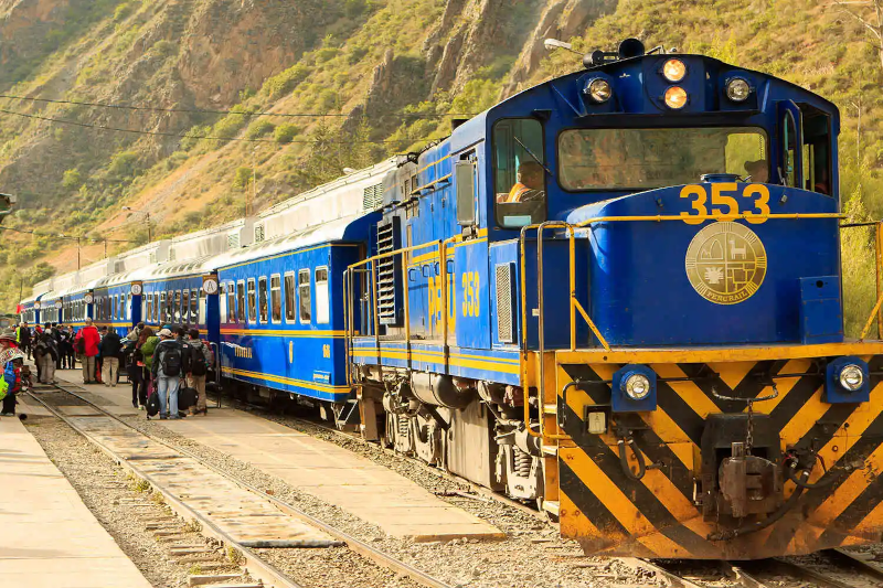 Tren de Cusco a Machu Picchu