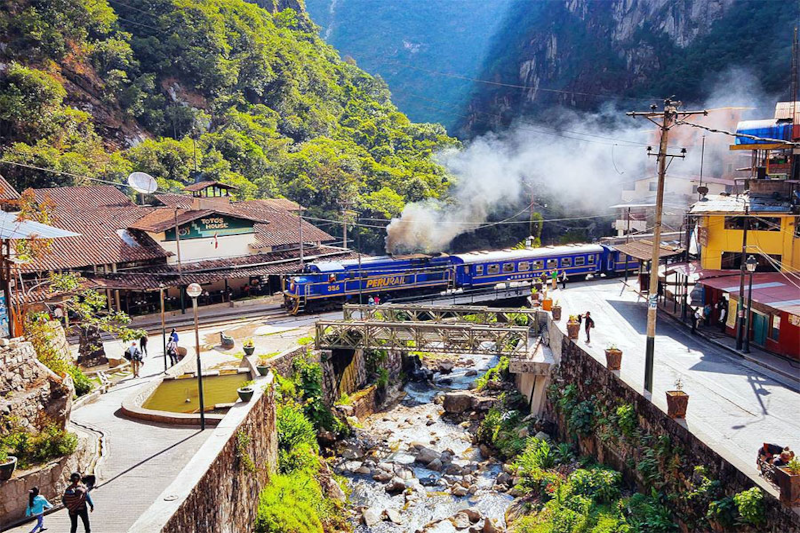 Tren de Cusco a Machu Picchu