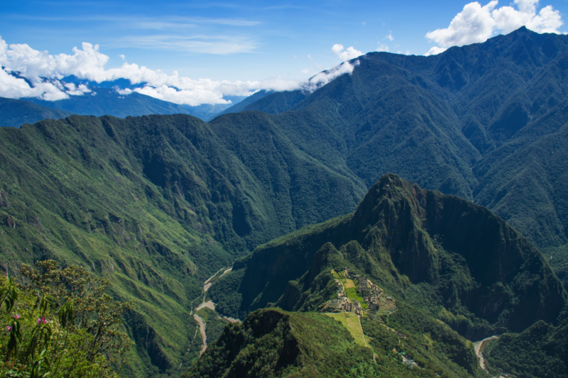 montaña machu picchu