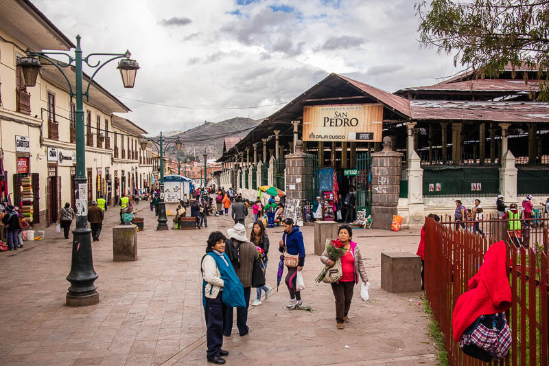 Mercado San Pedro Cusco